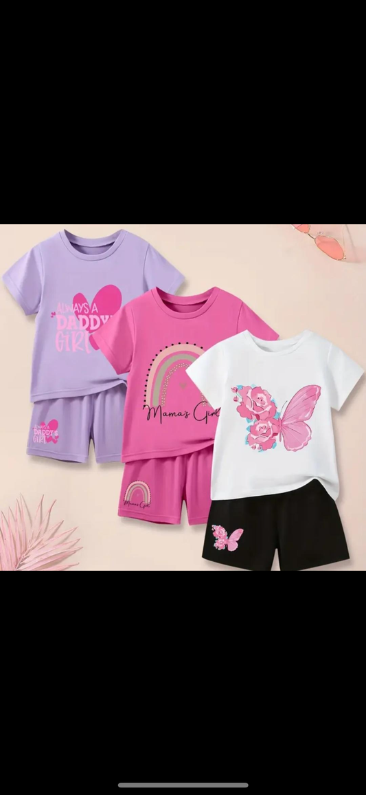Colorful Toddler Rainbow Tutu Skirt & Butterfly Top Outfit featuring vibrant designs and playful styles for 1-3 year olds. The set includes a rainbow-themed shirt and exercises creativity while ensuring comfort.