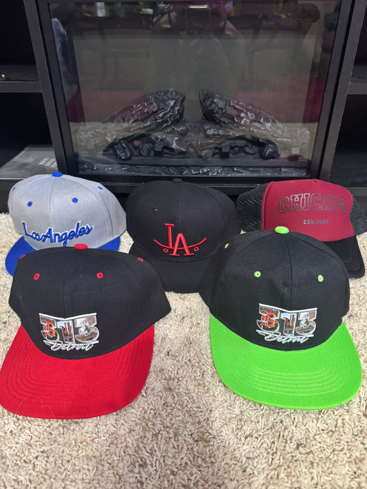 Logo Fitted Hats